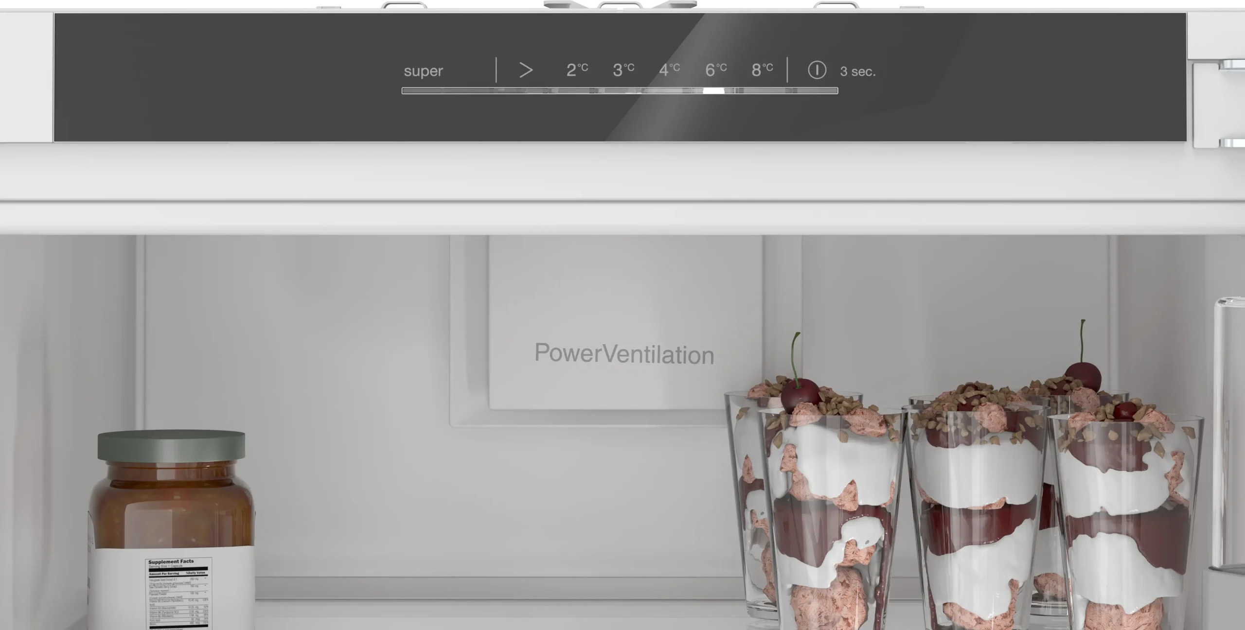 یخچال فریزر دوقلو توکار بوش مدل BOSCH KIR81AFE0-GIN81ACF0